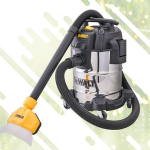 Dewalt Wet and Dry Vac Vacuum with Dust Collector 25 Litre - Stainless Steel | XMS26WDVAC