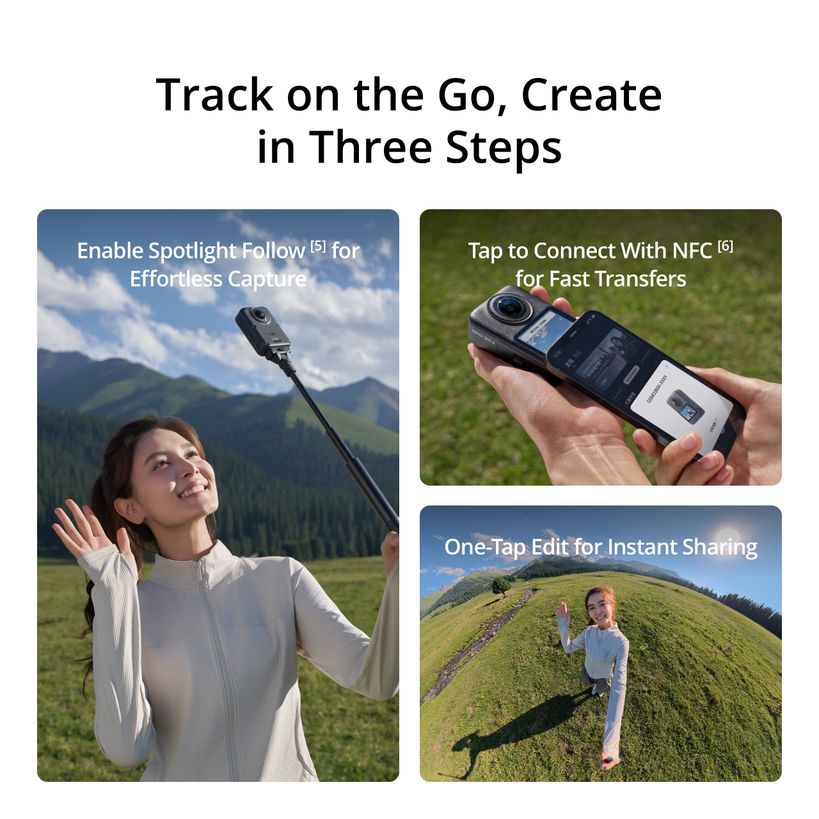 DJI Osmo 360 II Limitless Riding Combo | CP.OS.00000776.01