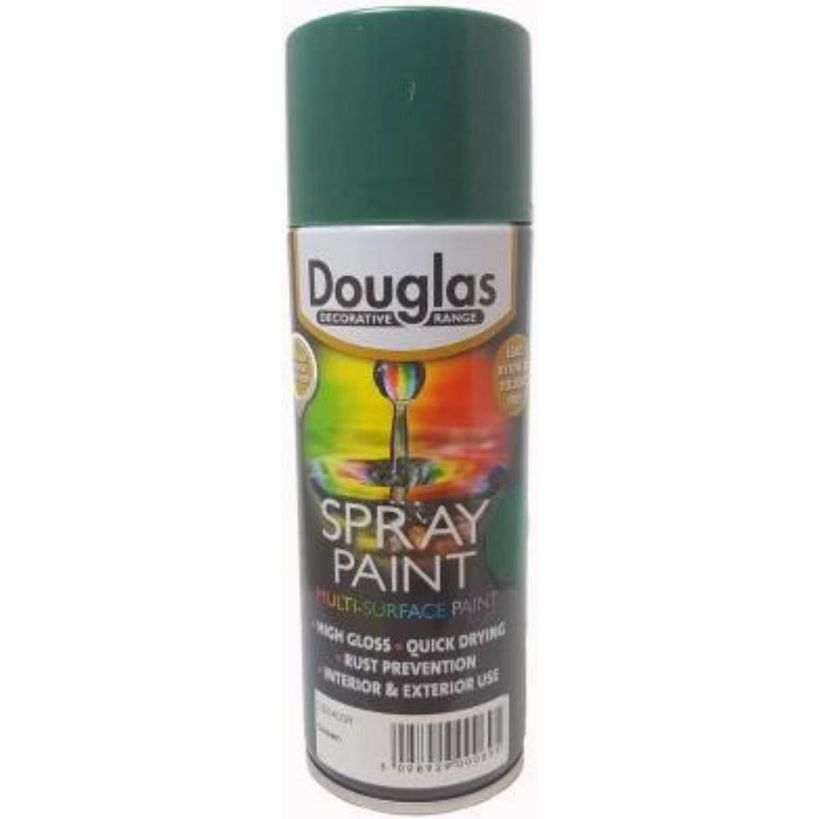 Douglas Multi Surface Spray Paint 400ml - Green | DS0400R