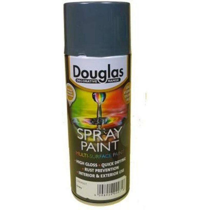 Douglas Multi Surface Spray Paint 400ml - Grey | DS0400T