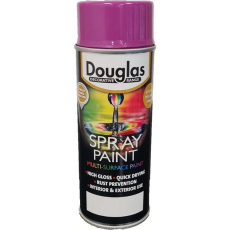 Douglas Multi Surface Spray Paint 400ml - Violet | DS0400U