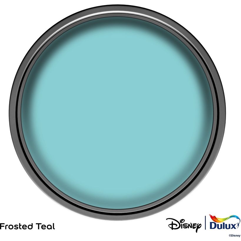 Dulux Easycare Disney Frozen Matt Wall and Ceiling Paint 1.25 Litre - Frosted Teal | 9071740