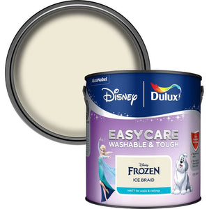Dulux Easycare Disney Frozen Matt Wall and Ceiling Paint 2.5 Litre - Ice Braid | 9071745