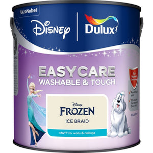 Dulux Easycare Disney Frozen Matt Wall and Ceiling Paint 2.5 Litre - Ice Braid | 9071745