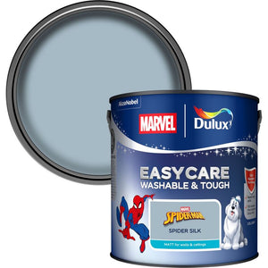 Dulux Easycare Disney MARVEL Spiderman Matt Wall and Ceiling Paint 2.5 Litre - Spider Silk | 9072050