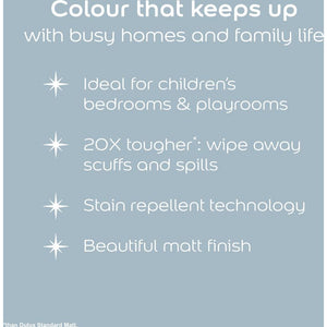 Dulux Easycare Disney MARVEL Spiderman Matt Wall and Ceiling Paint 2.5 Litre - Spider Silk | 9072050