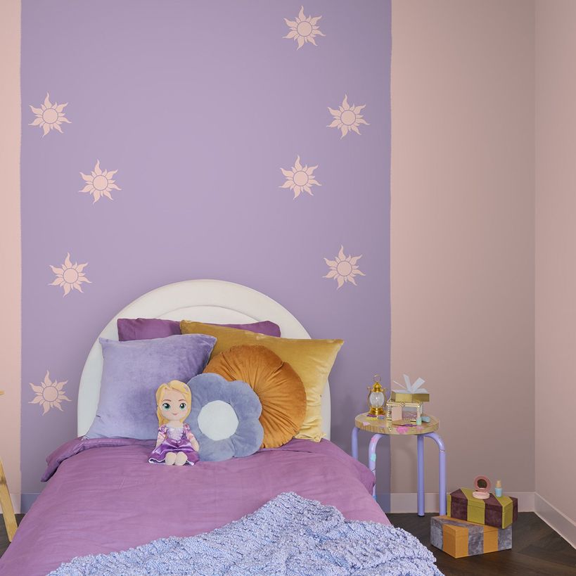 Dulux Easycare Disney Tangled Matt Wall and Ceiling Paint 2.5 Litre - Princess Blush | 9072049