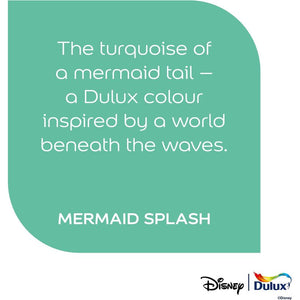 Dulux Easycare Disney The Little Mermaid Matt Wall and Ceiling Paint 1.25 Litre - Mermaid Splash | 9072033