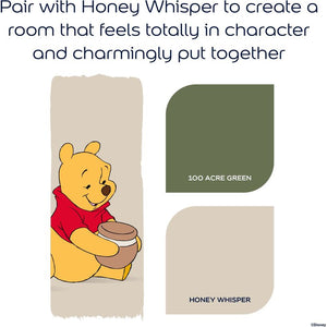 Dulux Easycare Disney Winnie the Pooh Matt Wall and Ceiling Paint 1.25 Litre - 100 Acre Green | 9072042
