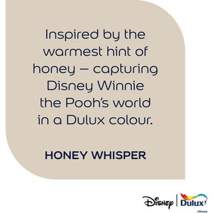 Dulux Easycare Disney Winnie The Pooh Matt Wall and Ceiling Paint 2.5 Litre - Honey Whisper | 9072056