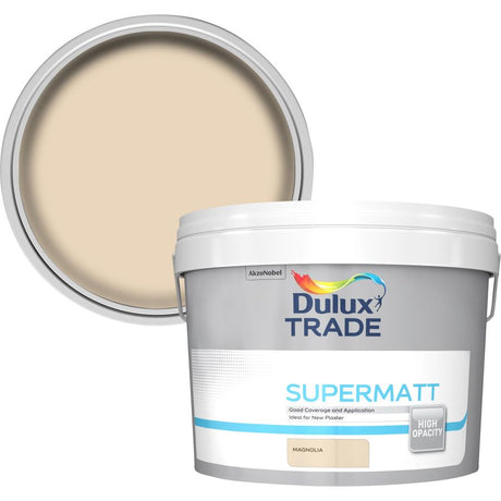 Dulux Trade Supermatt 10 Litre - Magnolia | 5084299