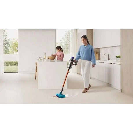 Dyson Cyclone V10 Submarine Wet and Dry Cordless Stick Vac Vacuum Cleaner - Nickel and Copper | 594594-01