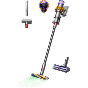 Dyson V15 Detect Absolute Cordless Stick Vac Vacuum Cleaner - Yellow and Nickel | 589598-01