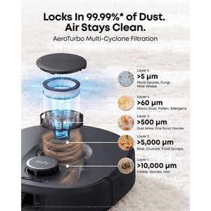 Eufy Robot Robotic Vacuum Vac Omni C30 Edge - Black | T210QV11