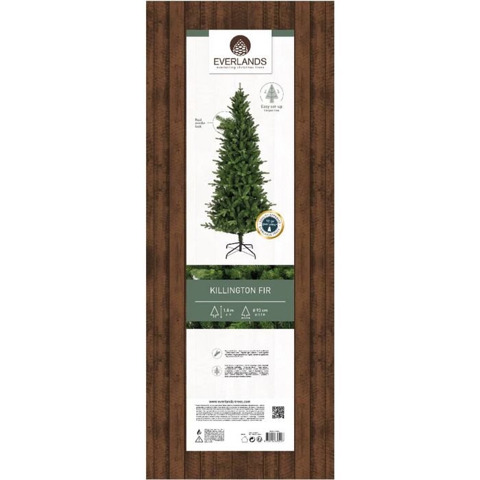 Everlands Killington Fir Christmas Tree 6ft 1.8 Metre | 9684086