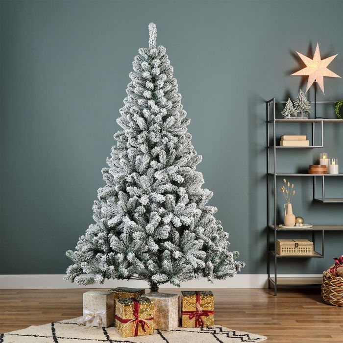 Everlands Snowy Monarch Pine Christmas Tree 8ft 2.4 Metre | 9684158