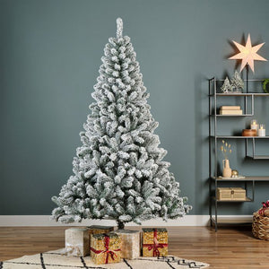 Everlands Snowy Monarch Pine Christmas Tree 8ft 2.4 Metre | 9684158