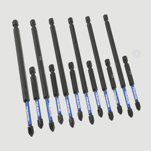 Faithfull 12 Piece Impact Screwdriver Bit Set | XMS26SBIT12