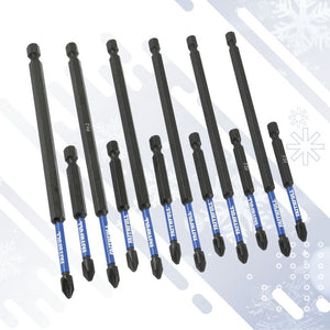 Faithfull 12 Piece Impact Screwdriver Bit Set | XMS26SBIT12