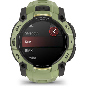 Garmin Instinct 3 Smart Fitness Watch 50mm AMOLED - Fern | 49-GAR-010-03020-02