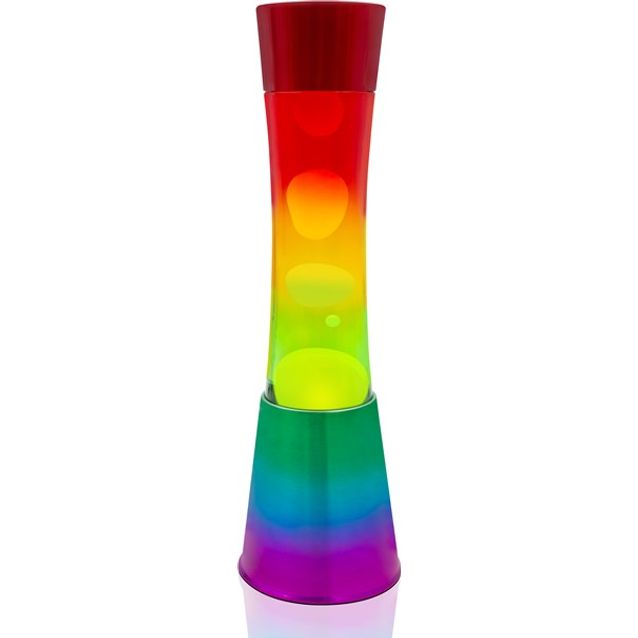 Global Gizmos 16 Inch Lava Lamp - Rainbow | 48859