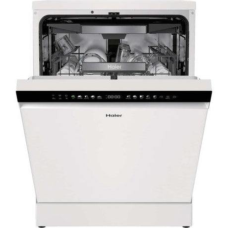 Haier I Pro Shine Series 3 16 Place WiFi Dishwasher - White | XF6C4F1W-80