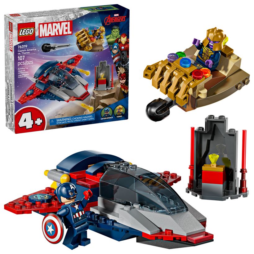 Lego Marvel  Captain America vs. Thanos | 76319