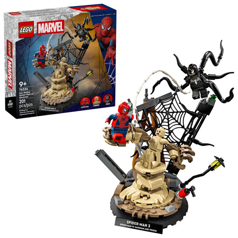 Lego Marvel Epic Battle: Spider-Man vs. Sandman | 76334