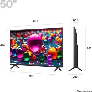 LG 50 Inch 4K UHD Smart TV | 50UA75006LA.AEK