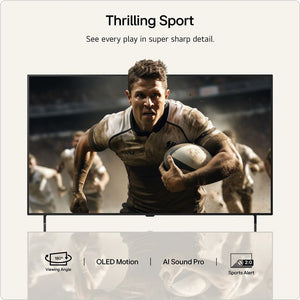 LG B6 Series 48 Inch 4K Ultra HD OLED Smart TV | OLED48B65LA.AEI