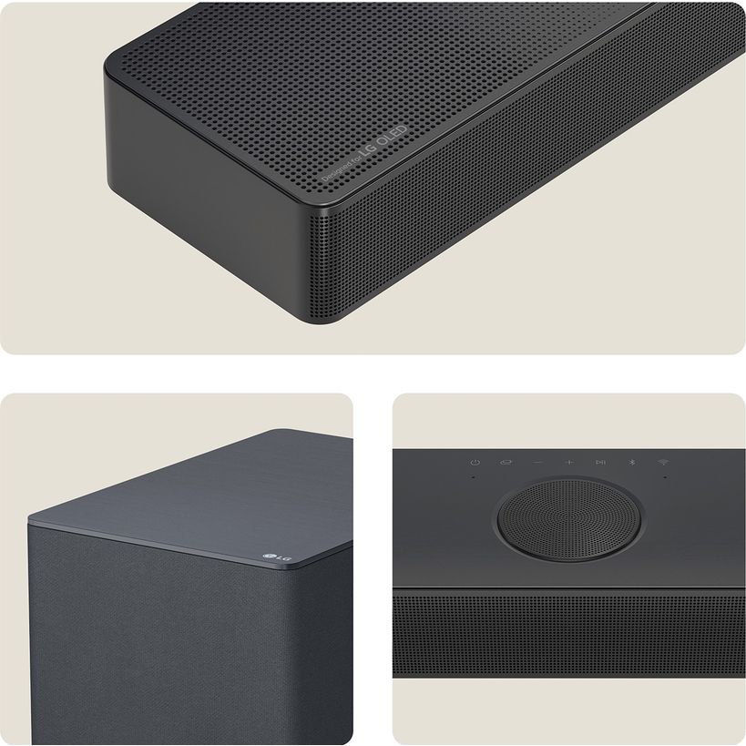 LG USC9S 3.1.3ch Soundbar with Dolby Atmos - Black | USC9S.DGBRLLM