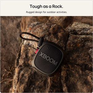 LG Xboom Rock Portable Bluetooth Speaker - Black | ROCK.CEUTLBK