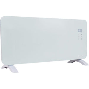Masterplug Auraline Electric Smart 2000W Glass Panel Heater - White | FANGP200WUK-MP