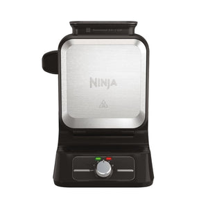 Ninja Belgian Waffle Maker - Black and Silver | BW1000UK