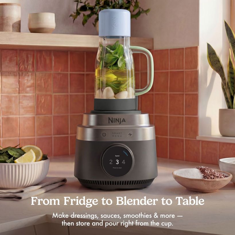 Ninja CrushBOSS 2 in 1 Blender Duo with BlendBOSS Tumbler - Onyx | LB301UKBK