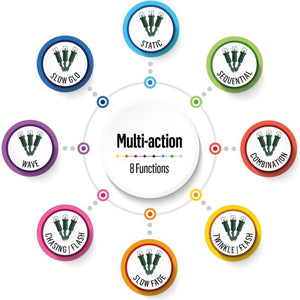 Premier 5000 LED Multi Action Clusterbrights with Timer - White | LV232605W
