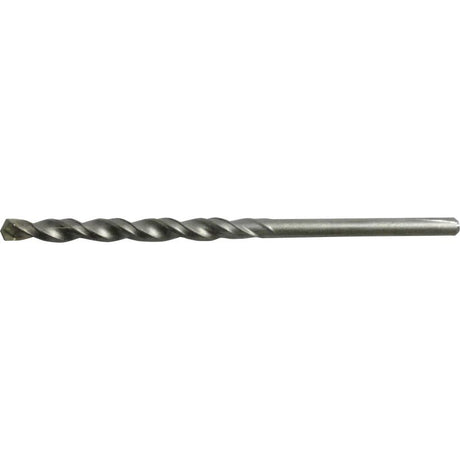 Rawlplug Impactor masonry drill bit 6.5mm x 100mm with twisted flutes and pointed tip on white background