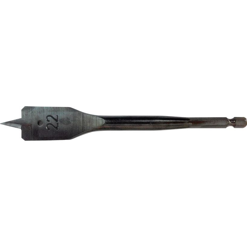 Rawlplug Spade Flat Wood Drill Bit 22mm x 152mm | FLWD-220-152