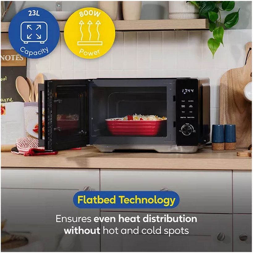 Russell Hobbs 20 Litre 800W Solo Microwave - Black | RHFM2365B