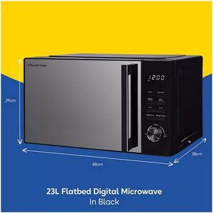 Russell Hobbs 20 Litre 800W Solo Microwave - Black | RHFM2365B