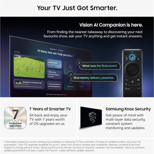Samsung QN70H 75 Inch Neo QLED 4K Mini LED Vision AI Smart TV (2026) | QE75QN70HAUXXU