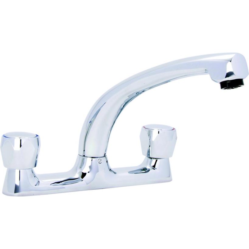 Sanbra Fyffe Eirline Dual Flow Deck Sink Mixer Tap | 580006