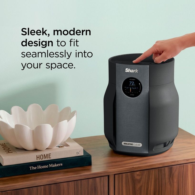 Shark BreatheClear Compact Air Purifier with NeverChange6 - Black | HP062UKBK