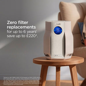 Shark BreatheClear Compact Air Purifier with NeverChange6 - Dove | HP062UK