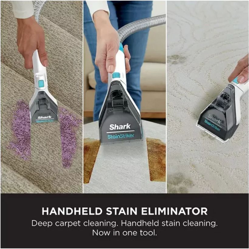 Shark CarpetXpert Deep Carpet Cleaner with Built-In StainStriker | EX200UK