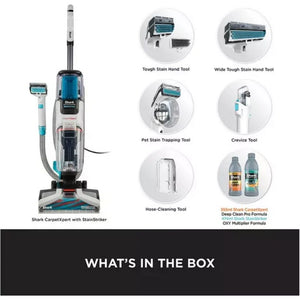 Shark CarpetXpert Deep Carpet Cleaner with Built-In StainStriker | EX200UK