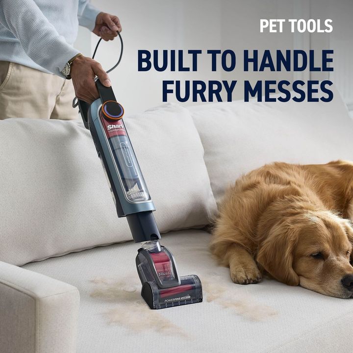 Shark PowerDetect Transformer Bagless Upright Vac Vacuum Cleaner - Chimera Blue | LX5000UKT
