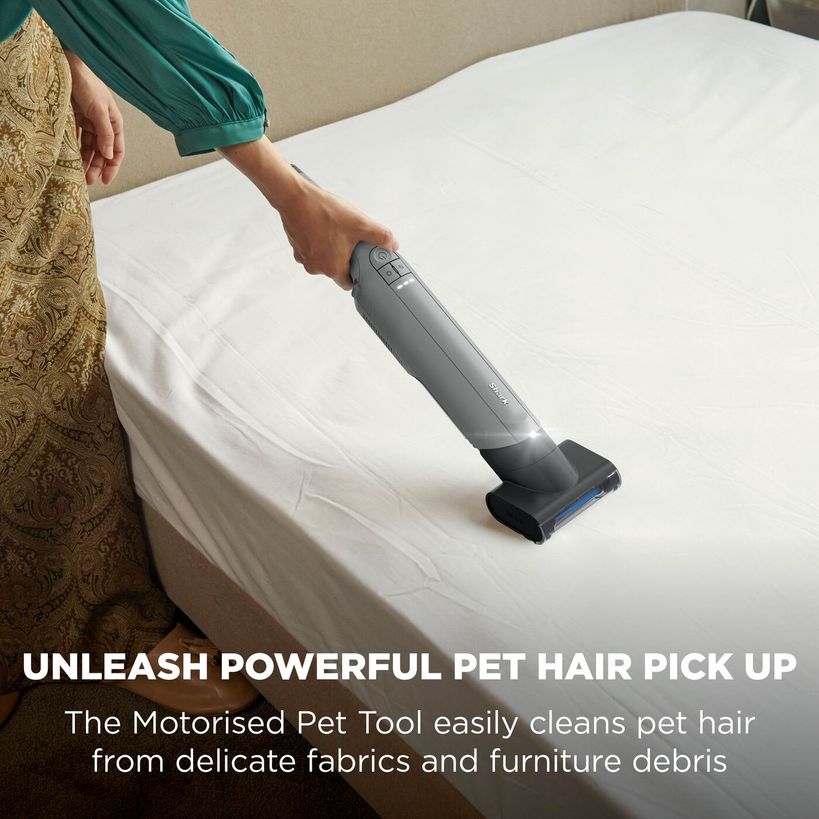 Shark WandVac Deluxe Pet Pro Cordless Handheld Vacuum Vac - Stone Grey | WV501UK