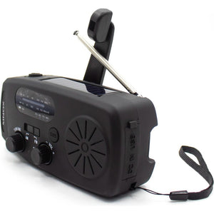 Sinox Compact Emergency Radio with windup Dynamo - Black | 056526