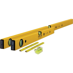 Stabila Spirit Level Twin Pack 60cm and 120cm (24 inch and 48 Inch) | XMS26STABILA